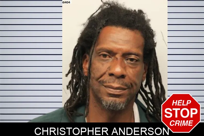 Christopher Anderson mugshot