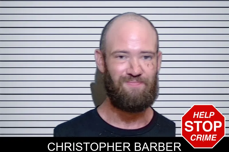 Christopher Barber mugshot