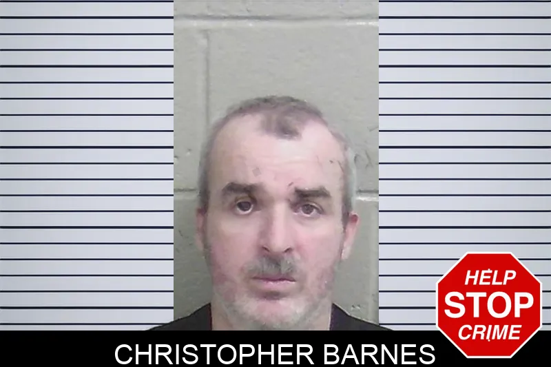 Christopher Barnes mugshot
