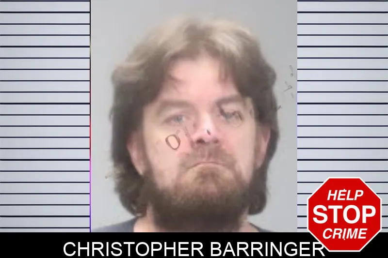 Christopher Barringer mugshot