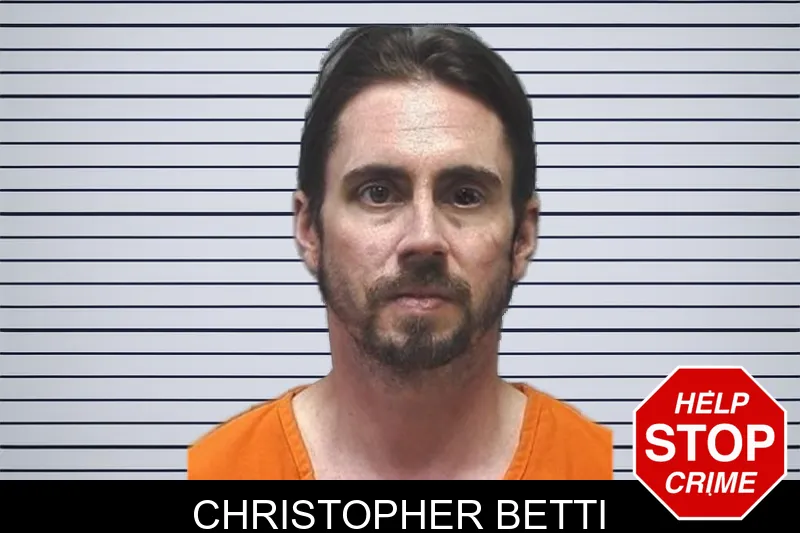 Christopher Betti mugshot