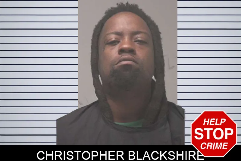 Christopher Blackshire mugshot