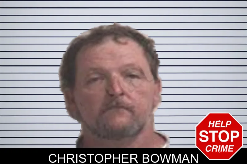 Christopher Bowman mugshot