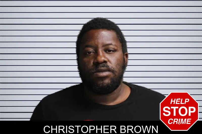 Christopher Brown mugshot