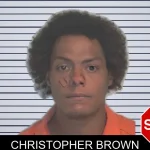 Christopher Brown mugshot