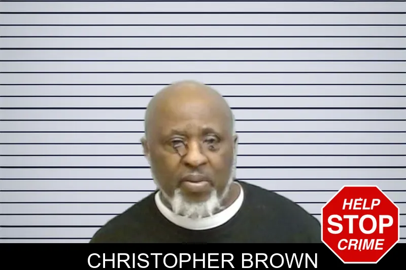 Christopher Brown mugshot