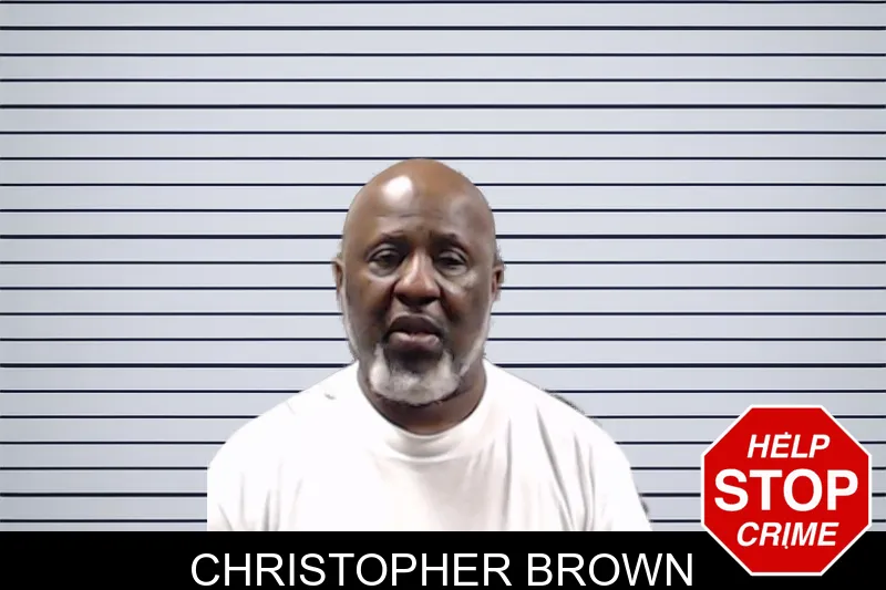 Christopher Brown mugshot