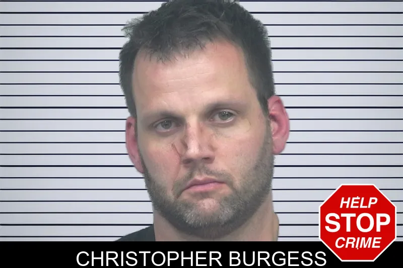 Christopher Burgess mugshot