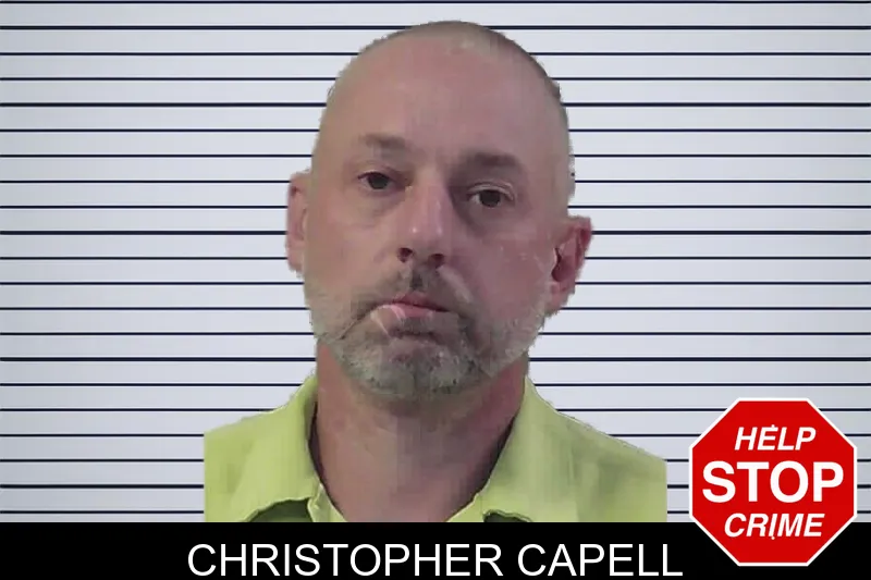 Christopher Capell mugshot