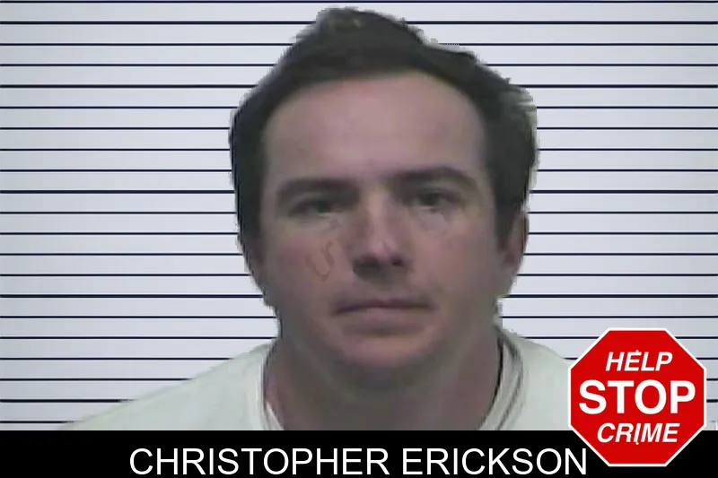 Christopher Erickson mugshot