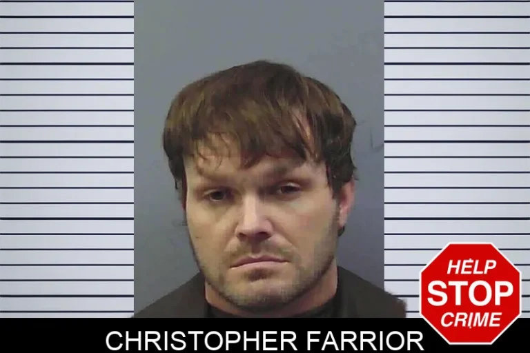 Christopher Farrior mugshot – Chattooga County , Georgia Christopher Farrior