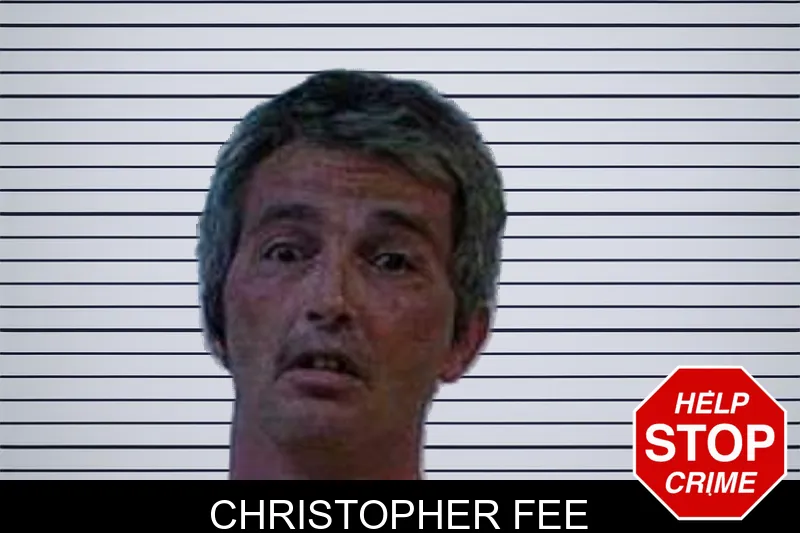Christopher Fee mugshot