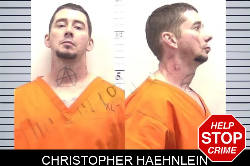 Christopher Haehnlein mugshot