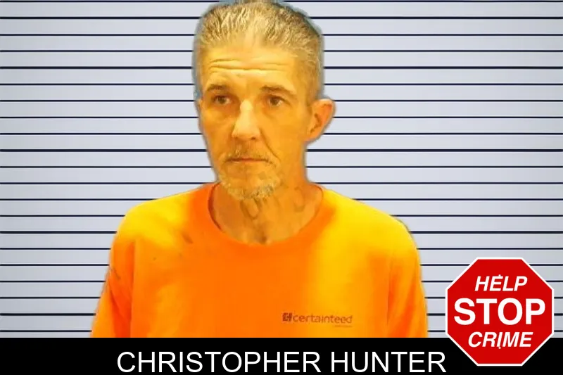 Christopher Hunter mugshot