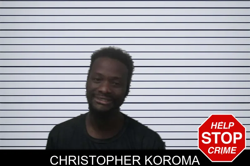 Christopher Koroma mugshot