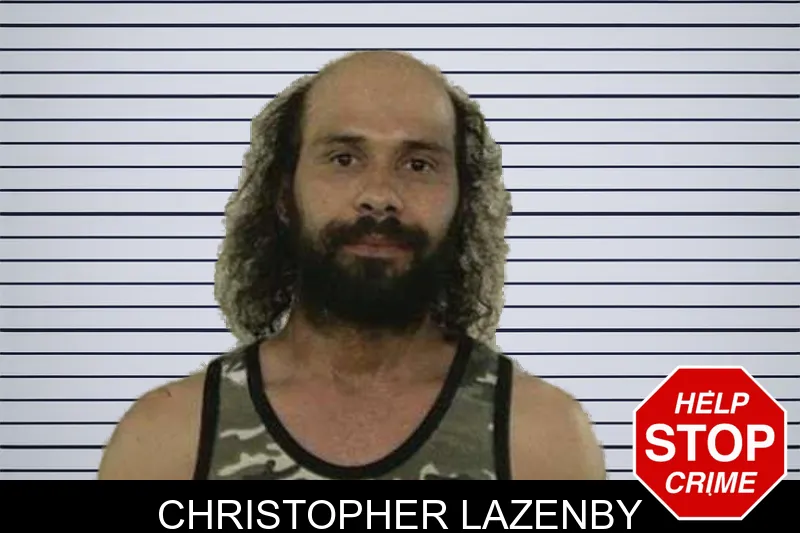 Christopher Lazenby mugshot