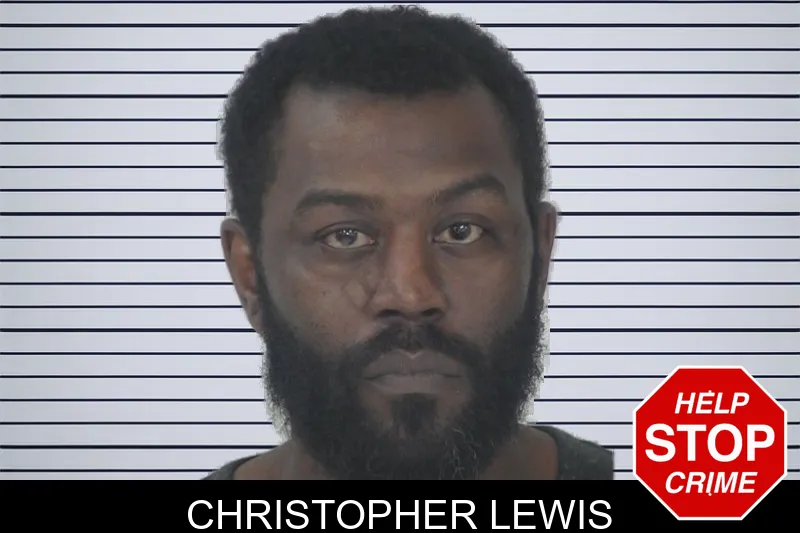 Christopher Lewis mugshot
