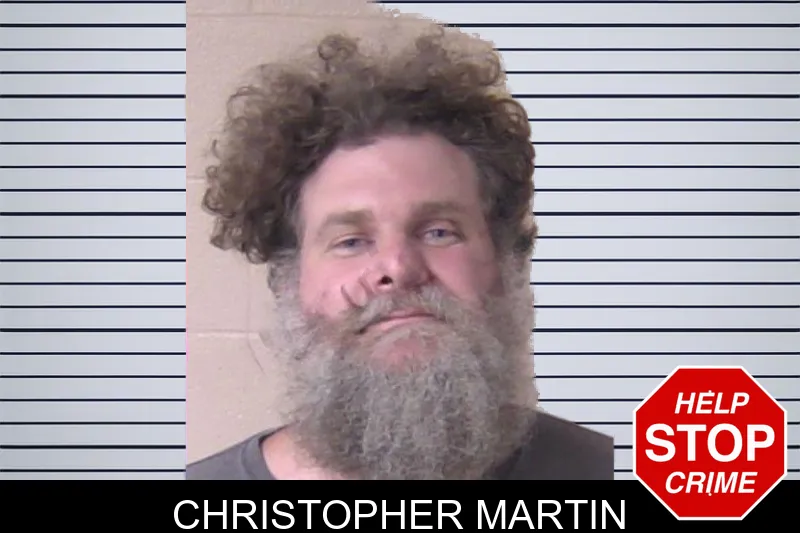 Christopher Martin mugshot
