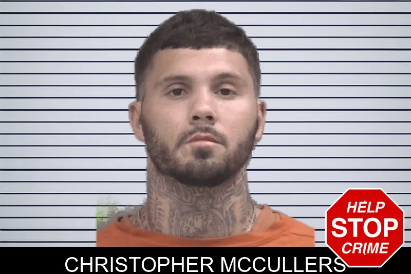 Christopher McCullers mugshot
