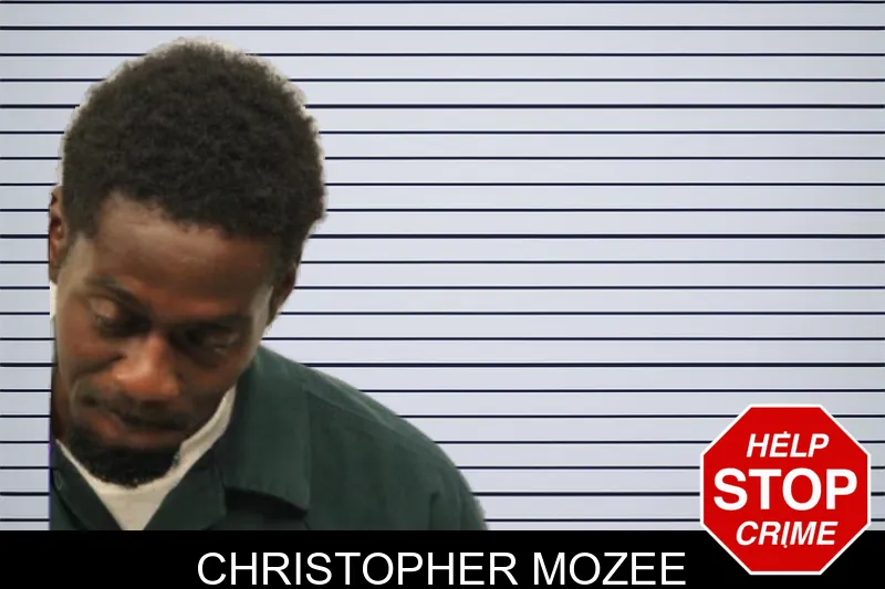 Christopher Mozee mugshot