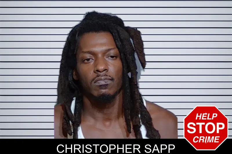 Christopher Sapp mugshot