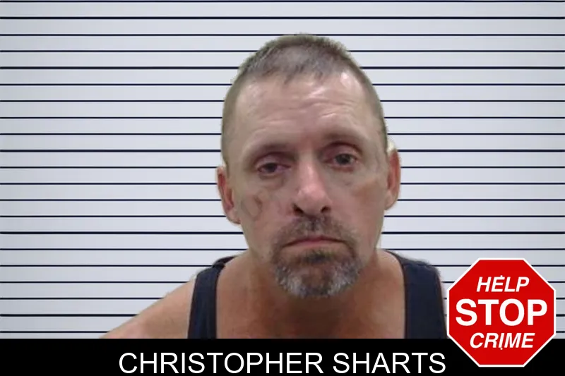 Christopher Sharts mugshot