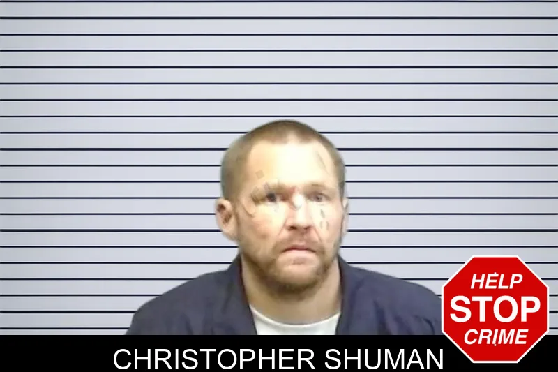 Christopher Shuman mugshot