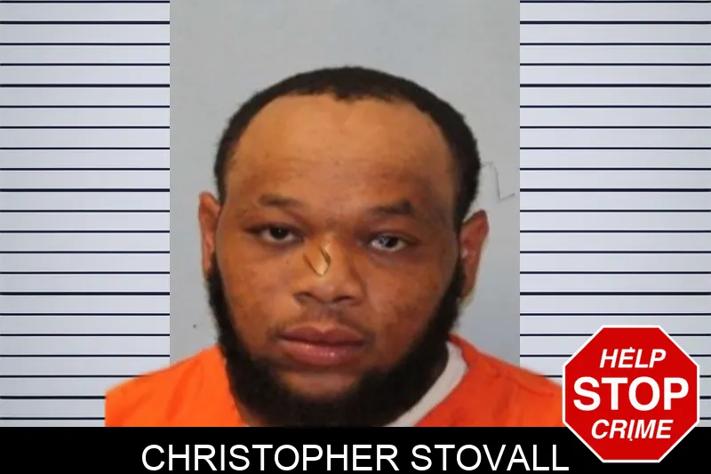 Christopher Stovall mugshot
