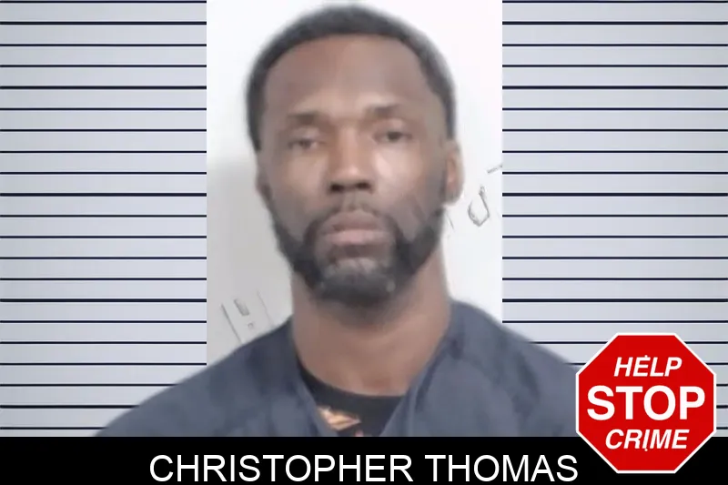 Christopher Thomas mugshot