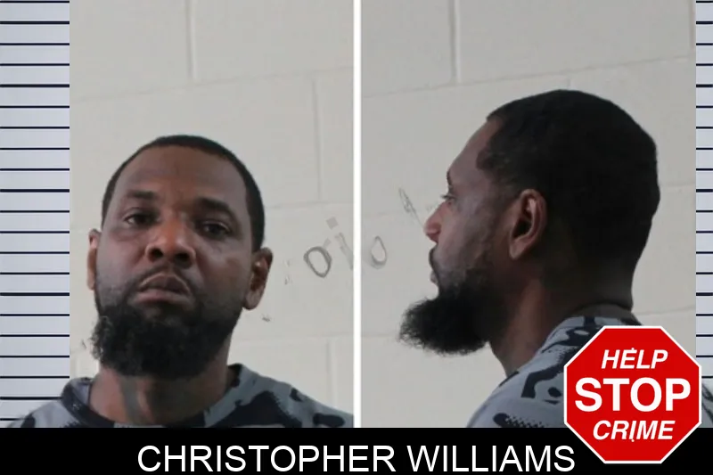 Christopher Williams mugshot