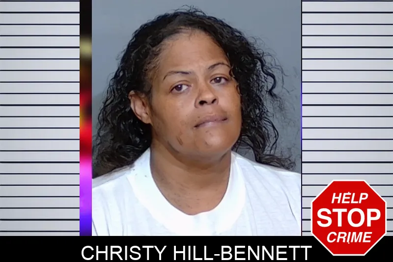 Christy Hill-Bennett mugshot