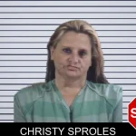 Christy Sproles mugshot
