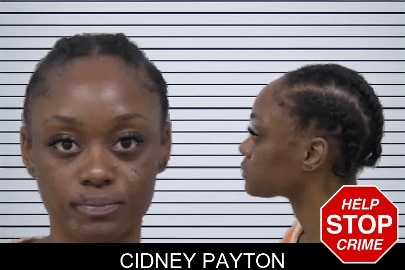 Cidney Payton mugshot
