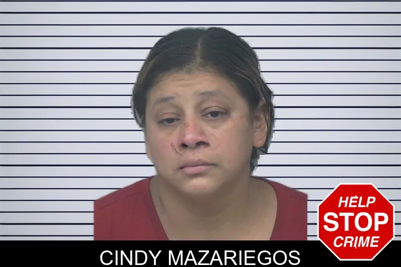 Cindy Mazariegos mugshot