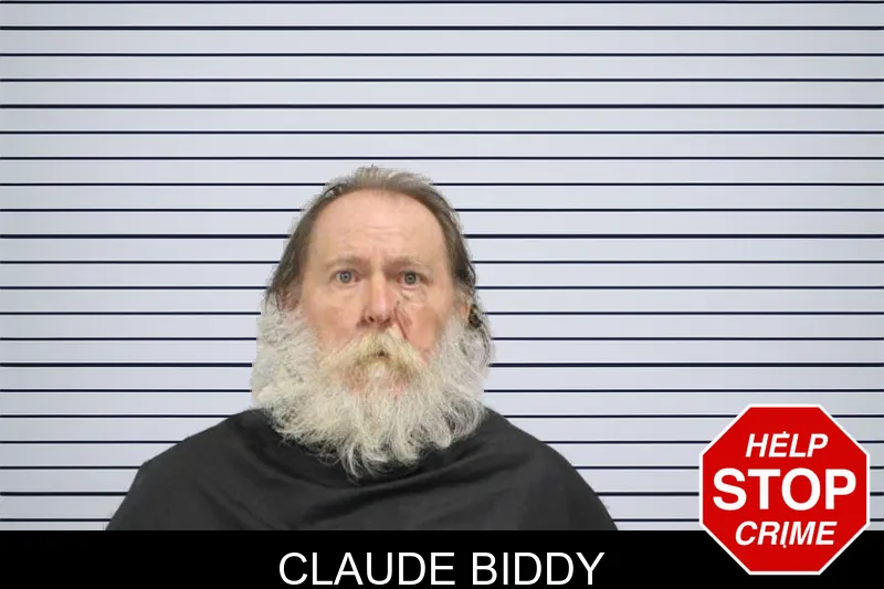 Claude Biddy mugshot