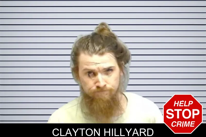 Clayton Hillyard mugshot
