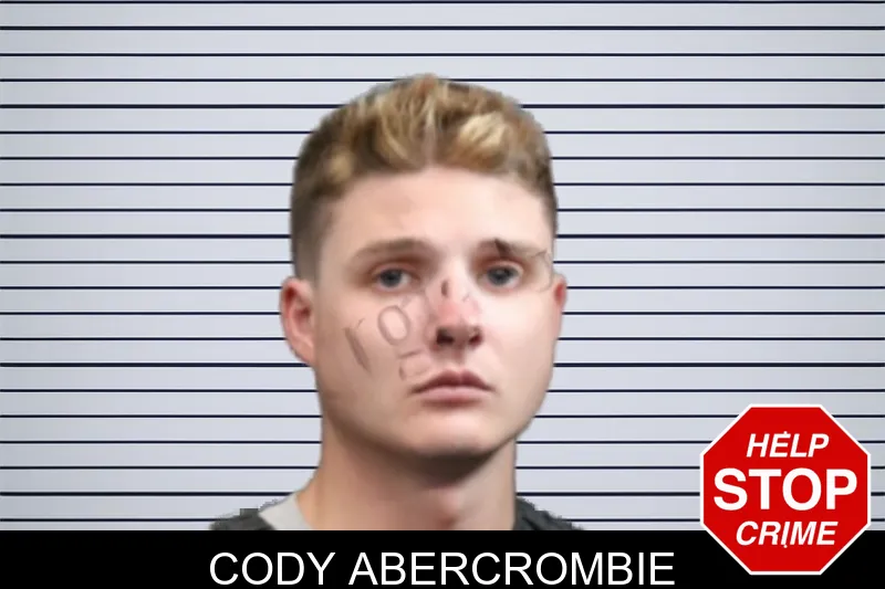 Cody Abercrombie mugshot