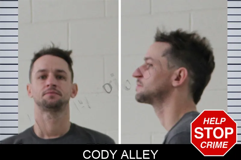 Cody Alley mugshot