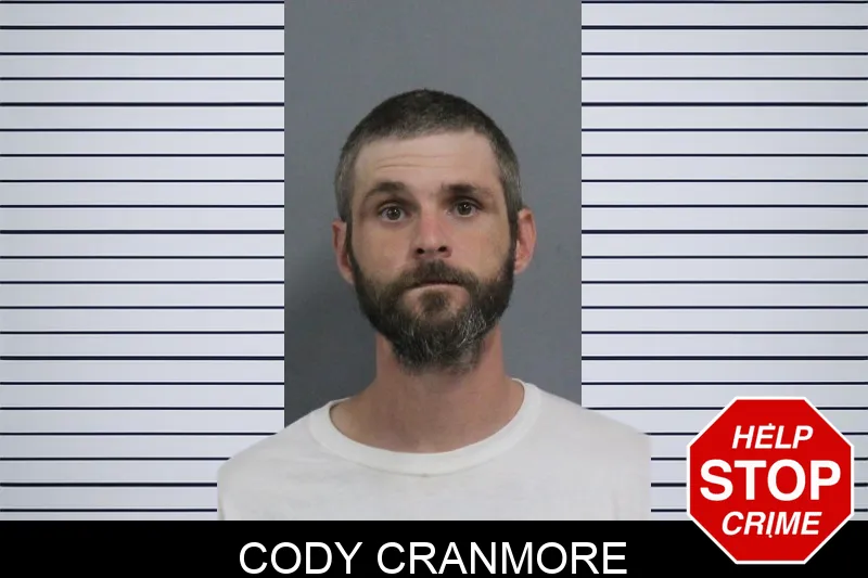 Cody Cranmore mugshot