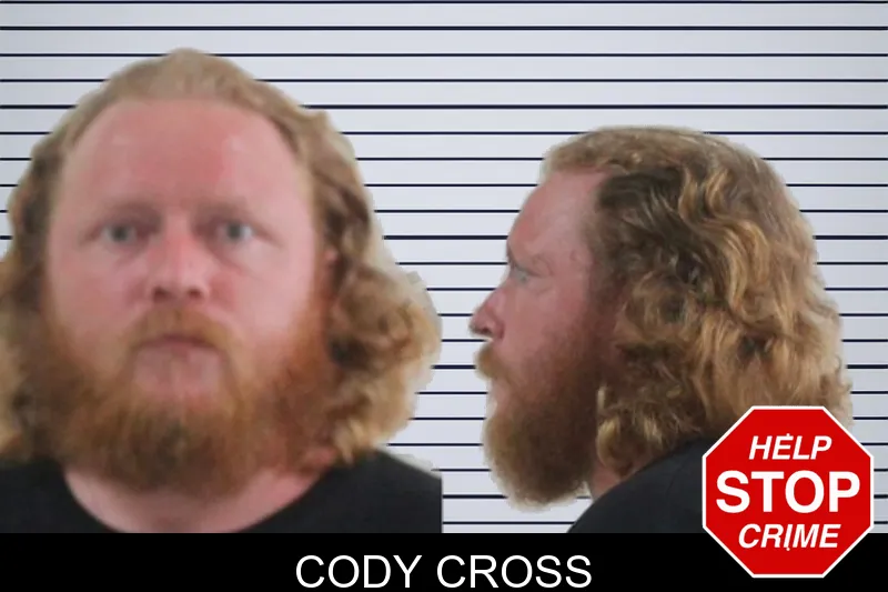 Cody Cross mugshot