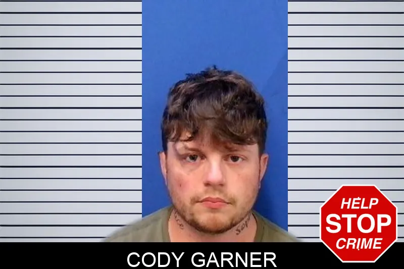 Cody Garner mugshot