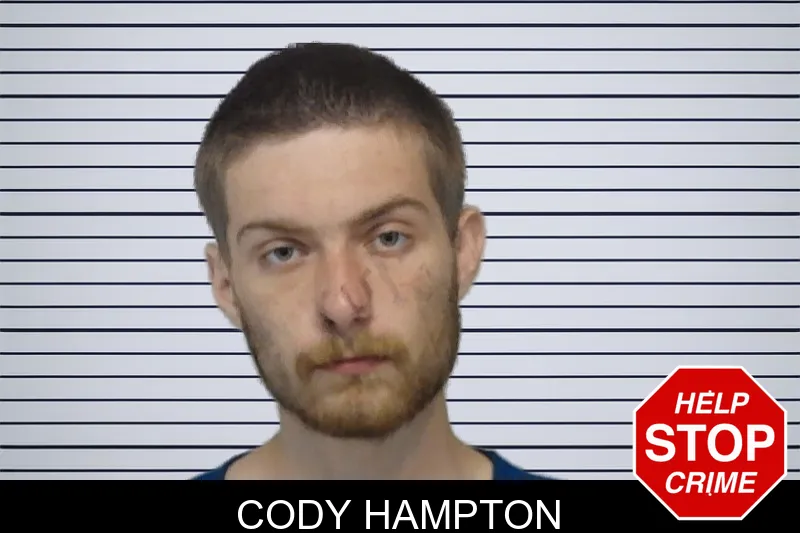 Cody Hampton mugshot