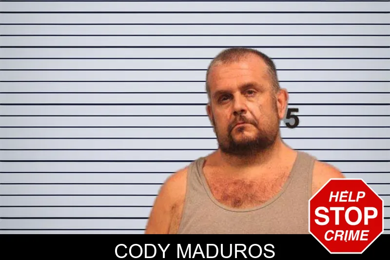 Cody Maduros mugshot