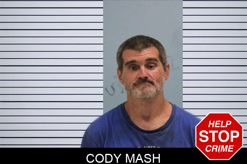 Cody Mash mugshot