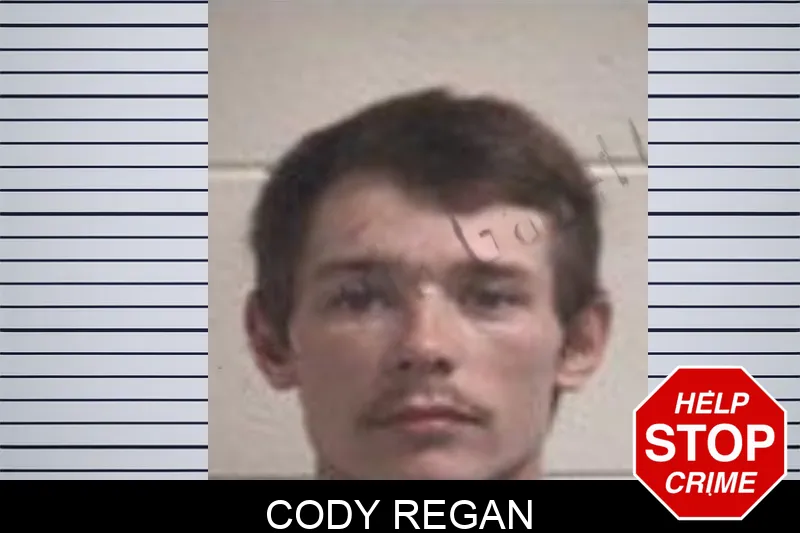 Cody Regan mugshot