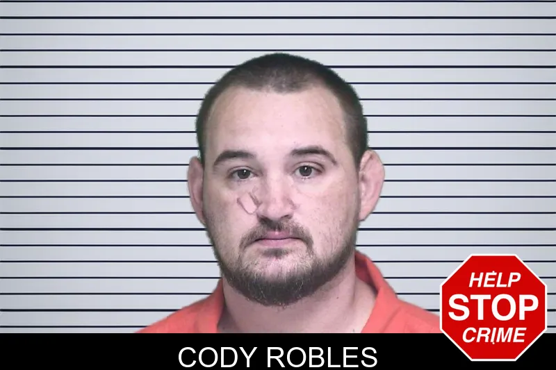 Cody Robles mugshot