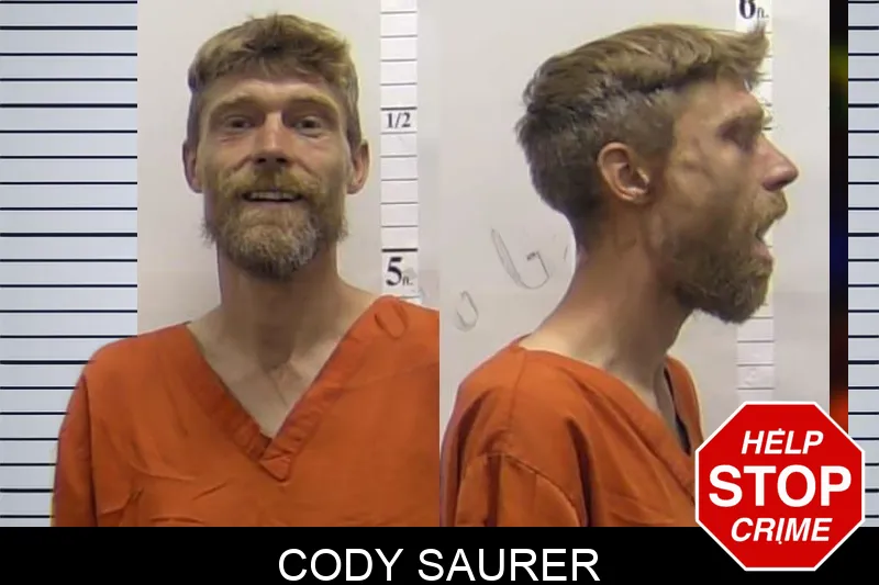 Cody Saurer mugshot