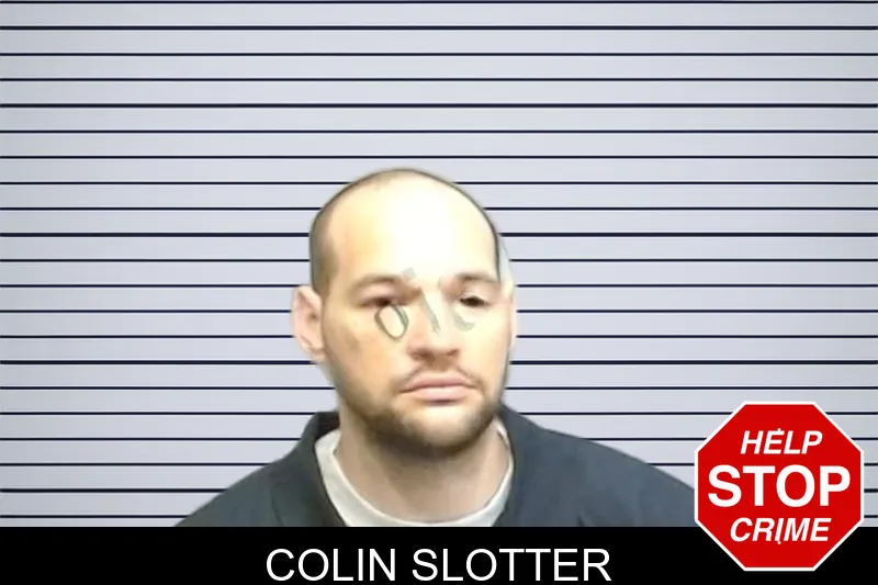 Colin Slotter mugshot