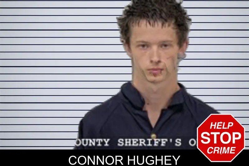 Connor Hughey mugshot