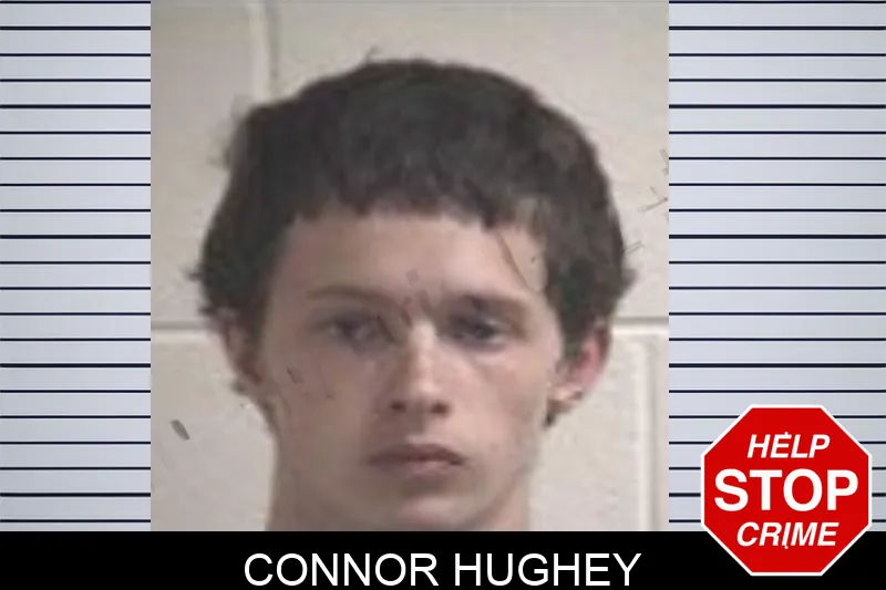 Connor Hughey mugshot